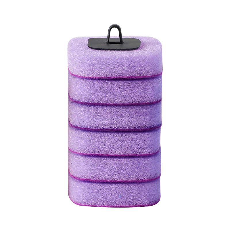 Disposable Toilet Brush with Wall Mount