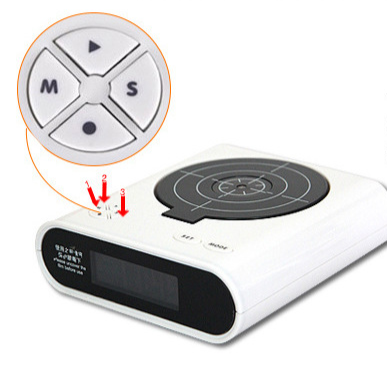 Infrared Target Shooting Alarm Clock Toy