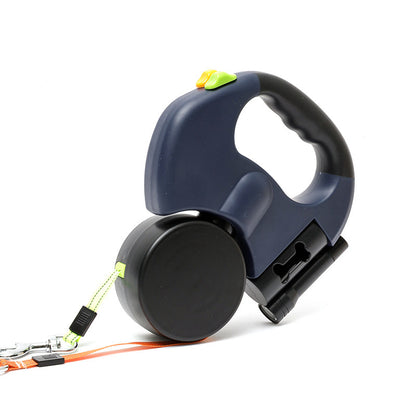 Automatic Retractable Dual Dog Leash