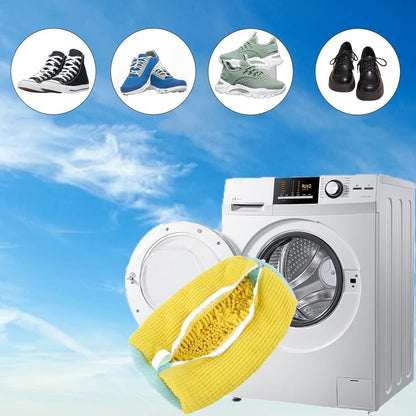 Cylindrical Laundry Shoe Protection Wash Bag