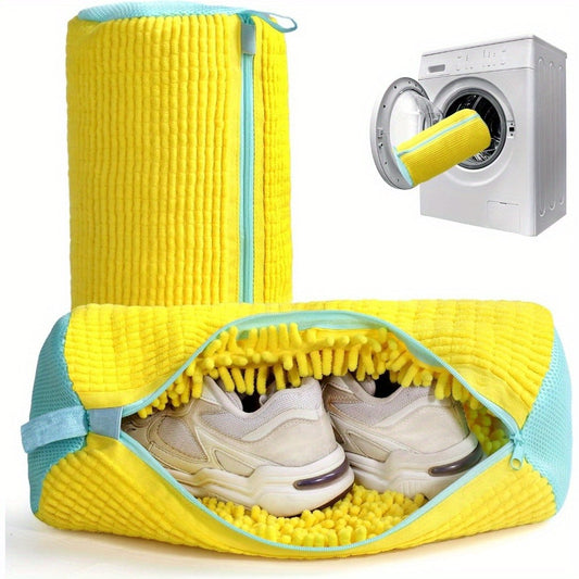 Cylindrical Laundry Shoe Protection Wash Bag